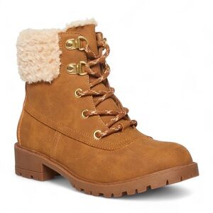 Steve Madden Jhikey Cognac Girls Youth Boot